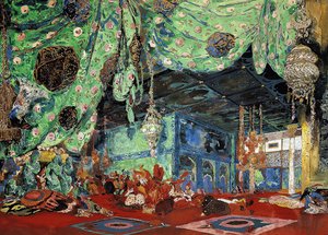 Décor de scène pour 